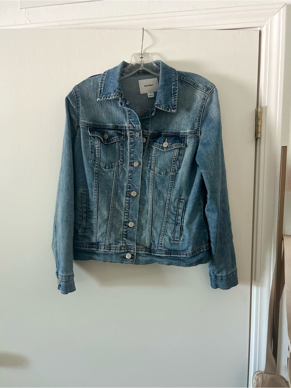 Old Navy Medium Wash Blue Denim Jacket